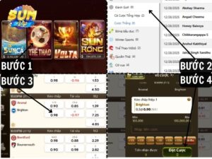 Huong dan bon buoc tham gia ca cuoc Golf tai SUMVIP