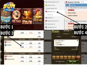 Huong dan bon buoc tham gia ca cuoc bong ban tai SUMVIP