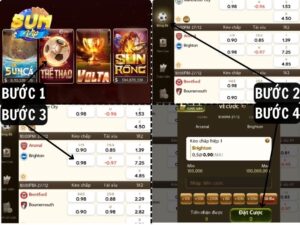 Huong dan bon buoc tham gia ca cuoc bong da tai SUMVIP