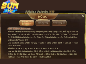 luat choi mau binh cho anh em tan thu